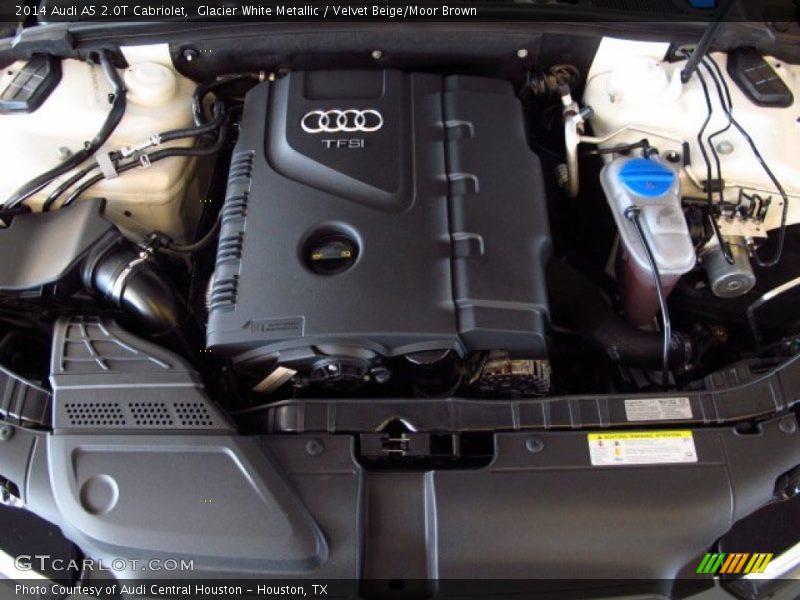  2014 A5 2.0T Cabriolet Engine - 2.0 Liter Turbocharged FSI DOHC 16-Valve VVT 4 Cylinder