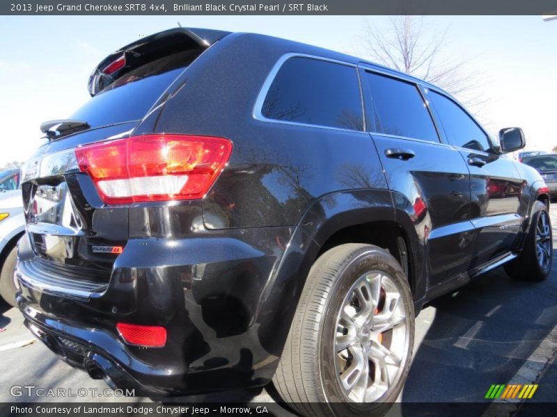 Brilliant Black Crystal Pearl / SRT Black 2013 Jeep Grand Cherokee SRT8 4x4