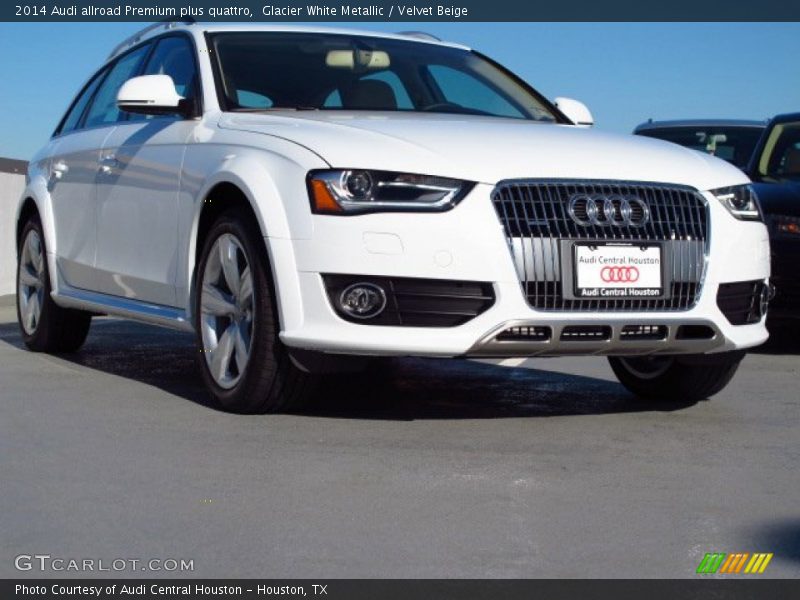 Glacier White Metallic / Velvet Beige 2014 Audi allroad Premium plus quattro
