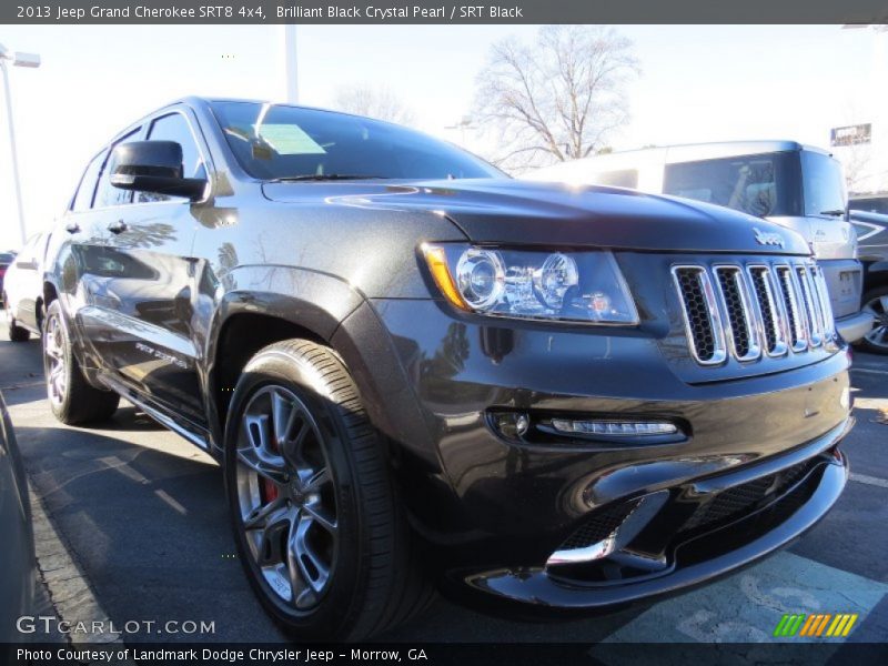 Brilliant Black Crystal Pearl / SRT Black 2013 Jeep Grand Cherokee SRT8 4x4