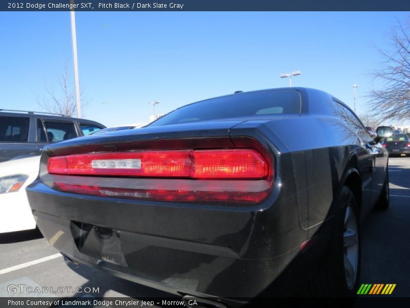 Pitch Black / Dark Slate Gray 2012 Dodge Challenger SXT