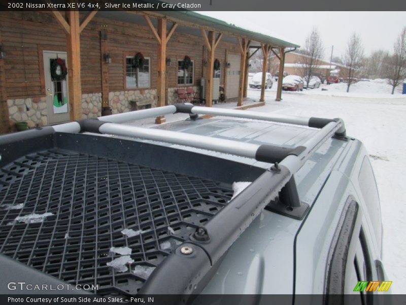 Silver Ice Metallic / Gray Celadon 2002 Nissan Xterra XE V6 4x4