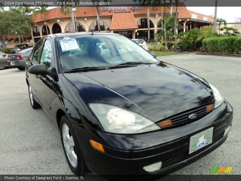 Pitch Black / Medium Graphite 2004 Ford Focus ZTS Sedan