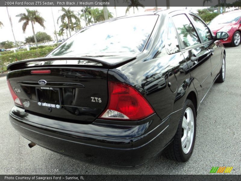 Pitch Black / Medium Graphite 2004 Ford Focus ZTS Sedan
