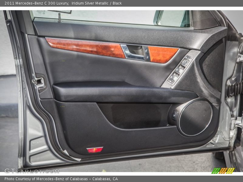 Iridium Silver Metallic / Black 2011 Mercedes-Benz C 300 Luxury