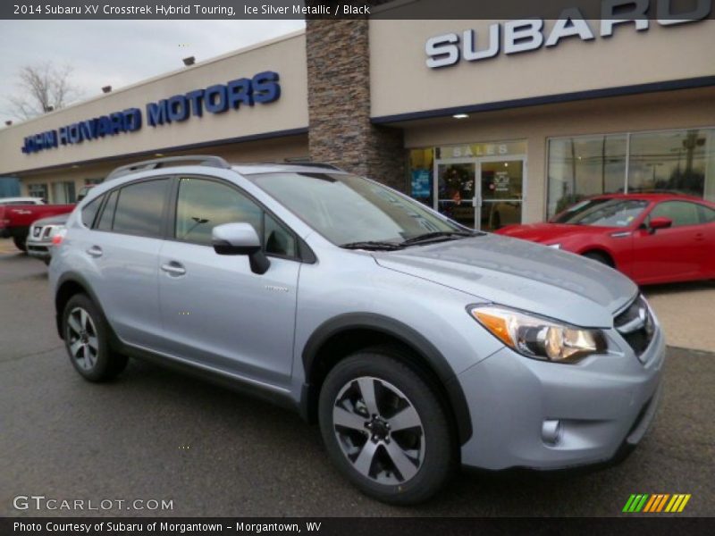 Ice Silver Metallic / Black 2014 Subaru XV Crosstrek Hybrid Touring