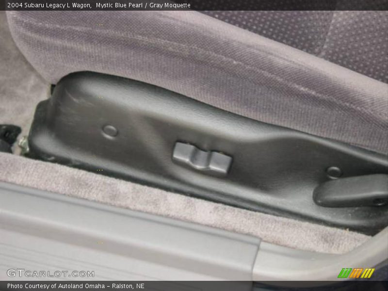 Mystic Blue Pearl / Gray Moquette 2004 Subaru Legacy L Wagon
