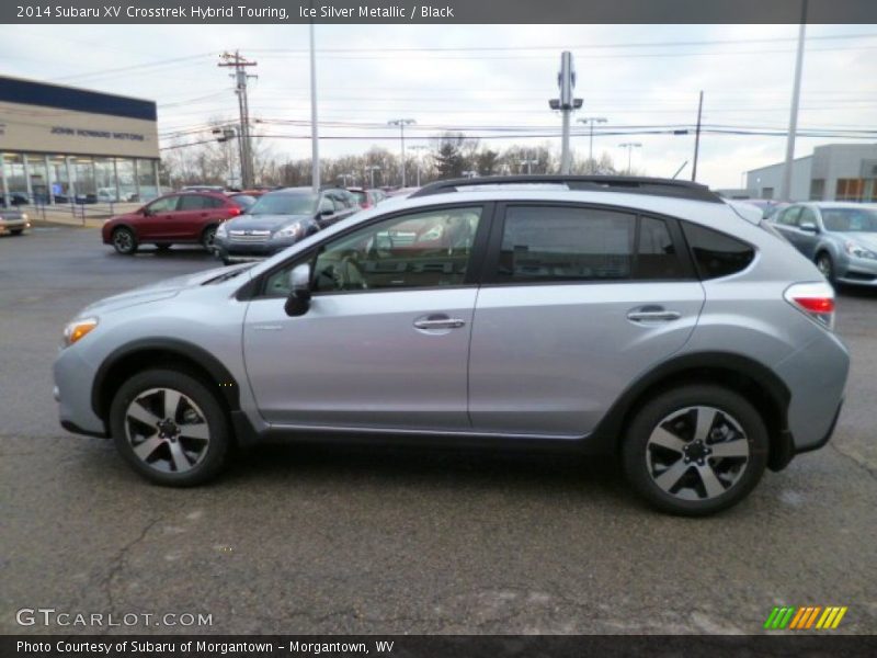 Ice Silver Metallic / Black 2014 Subaru XV Crosstrek Hybrid Touring