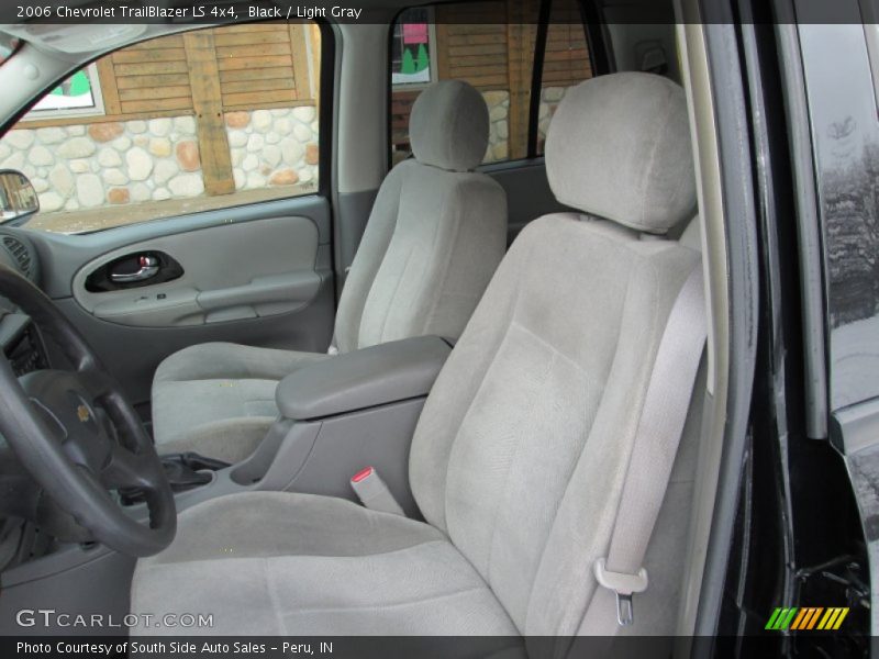 Black / Light Gray 2006 Chevrolet TrailBlazer LS 4x4