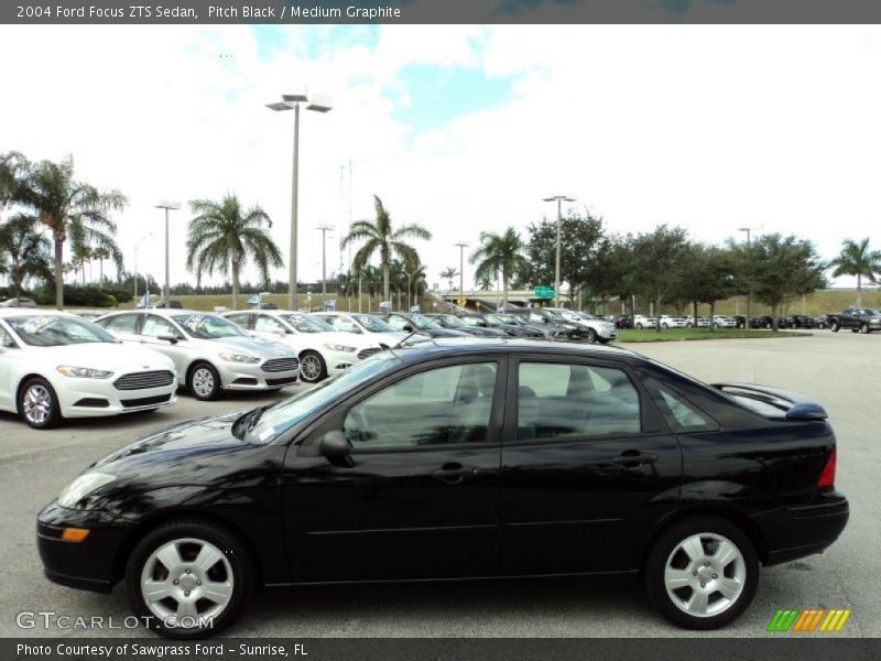 Pitch Black / Medium Graphite 2004 Ford Focus ZTS Sedan