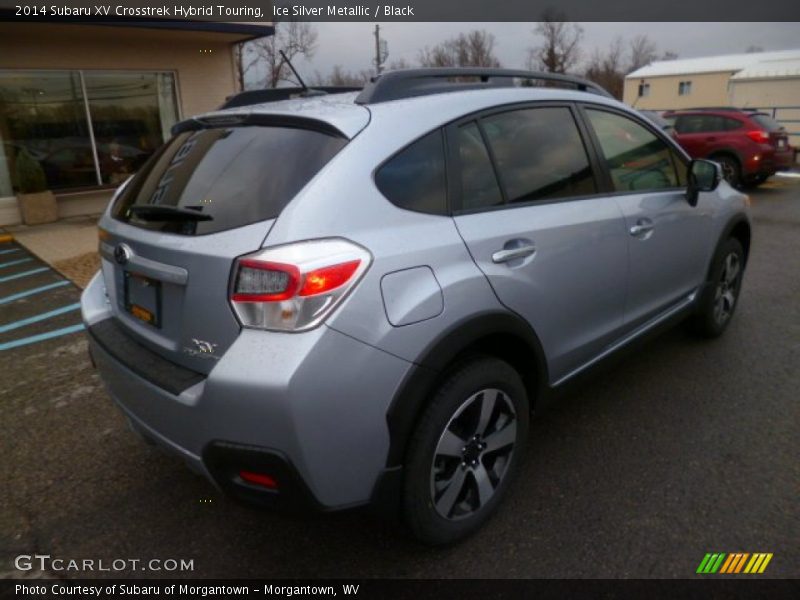 Ice Silver Metallic / Black 2014 Subaru XV Crosstrek Hybrid Touring