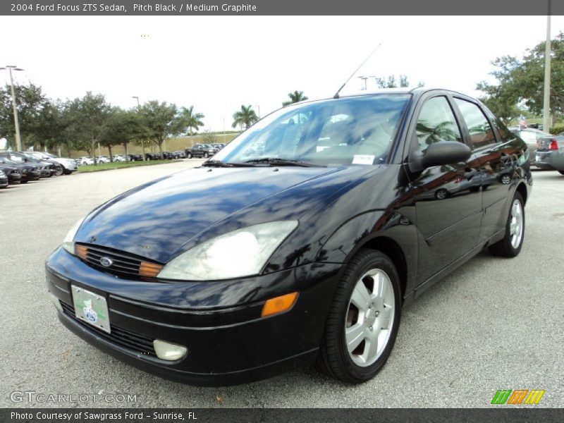 Pitch Black / Medium Graphite 2004 Ford Focus ZTS Sedan