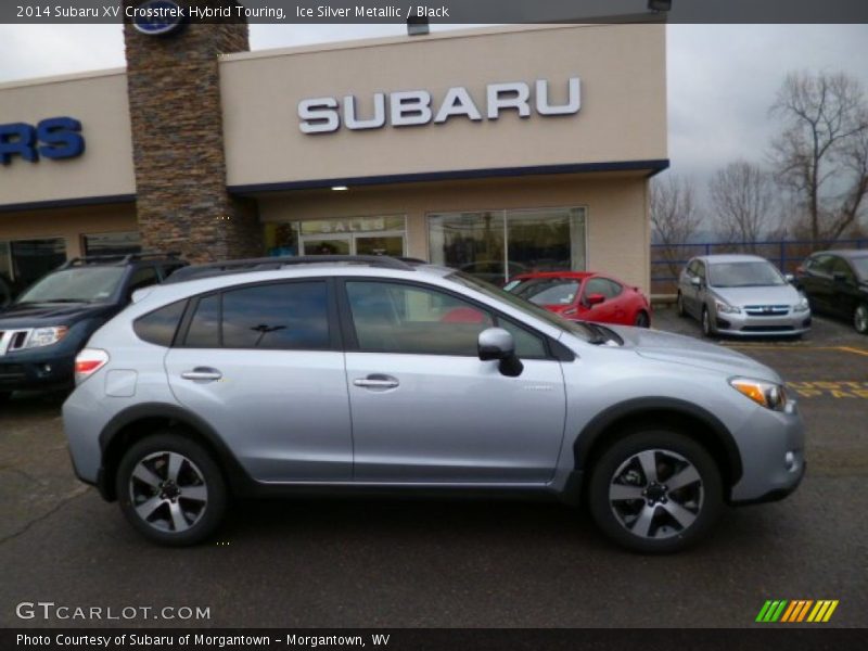 Ice Silver Metallic / Black 2014 Subaru XV Crosstrek Hybrid Touring