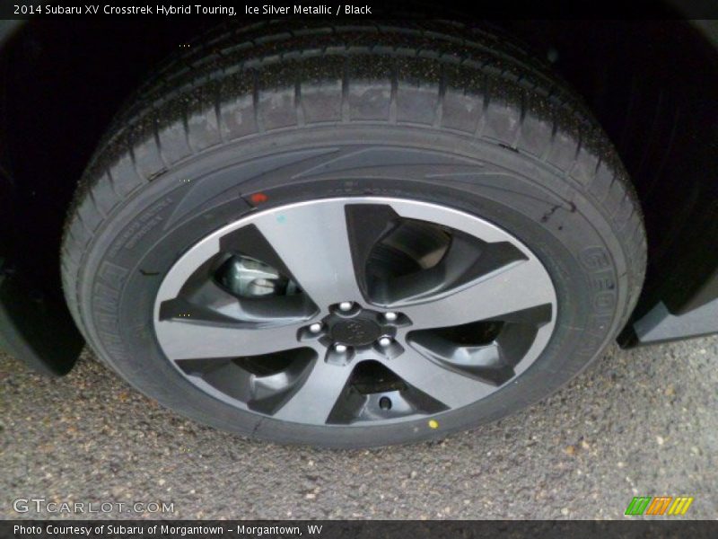 Ice Silver Metallic / Black 2014 Subaru XV Crosstrek Hybrid Touring