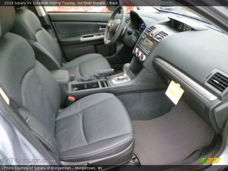 Ice Silver Metallic / Black 2014 Subaru XV Crosstrek Hybrid Touring