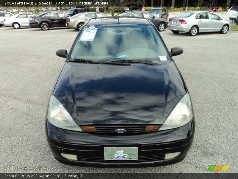 Pitch Black / Medium Graphite 2004 Ford Focus ZTS Sedan