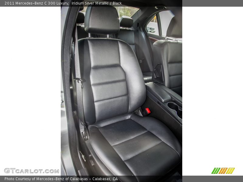 Iridium Silver Metallic / Black 2011 Mercedes-Benz C 300 Luxury