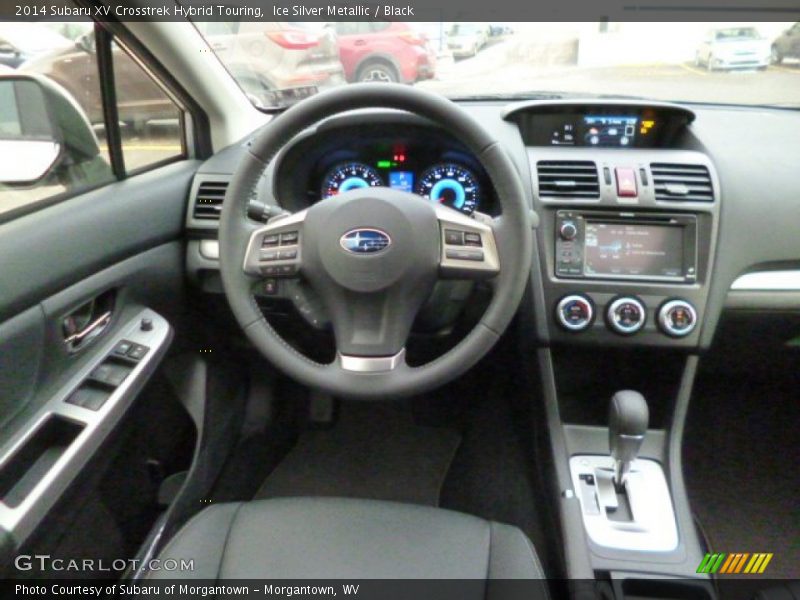Ice Silver Metallic / Black 2014 Subaru XV Crosstrek Hybrid Touring