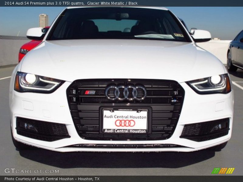 Glacier White Metallic / Black 2014 Audi S4 Premium plus 3.0 TFSI quattro