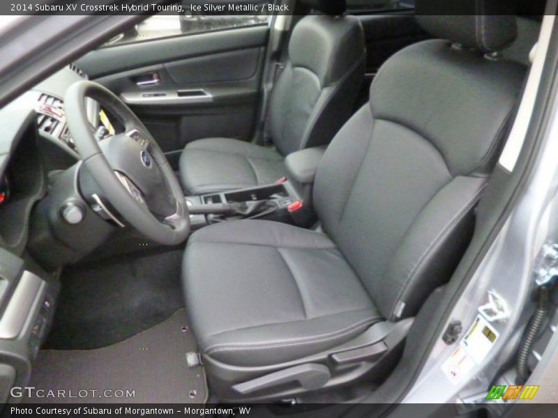 Ice Silver Metallic / Black 2014 Subaru XV Crosstrek Hybrid Touring