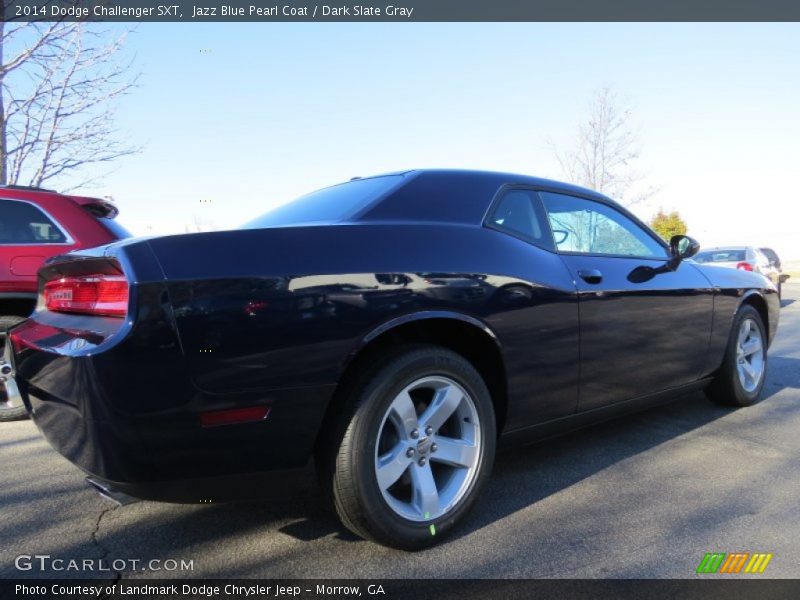 Jazz Blue Pearl Coat / Dark Slate Gray 2014 Dodge Challenger SXT