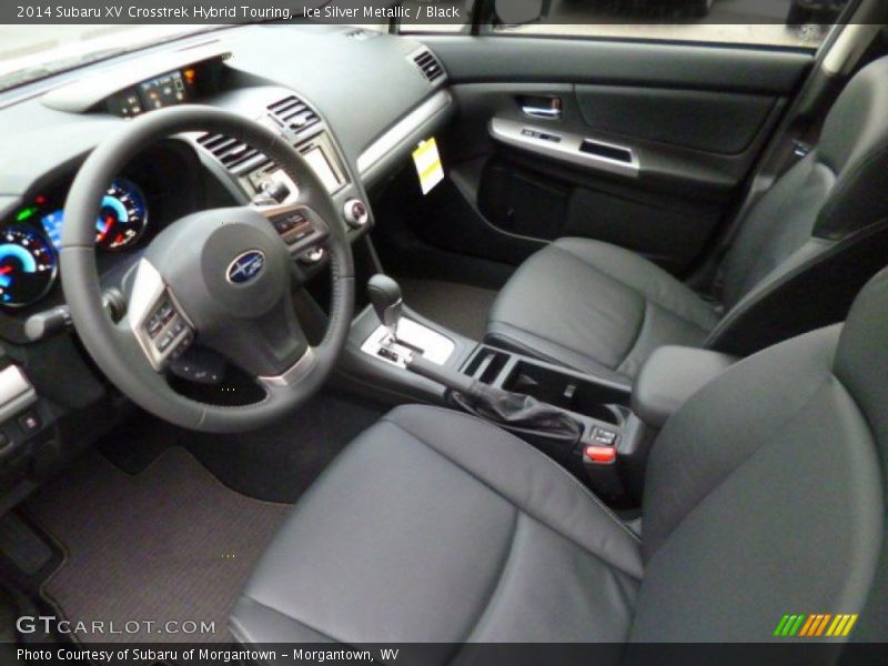 Ice Silver Metallic / Black 2014 Subaru XV Crosstrek Hybrid Touring