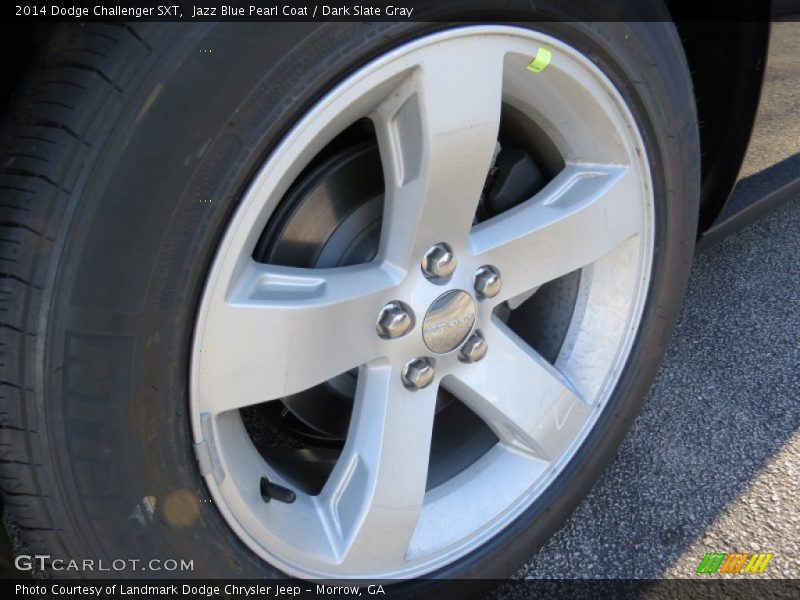Jazz Blue Pearl Coat / Dark Slate Gray 2014 Dodge Challenger SXT