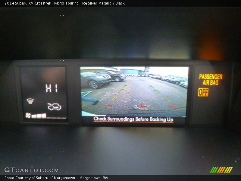 Ice Silver Metallic / Black 2014 Subaru XV Crosstrek Hybrid Touring