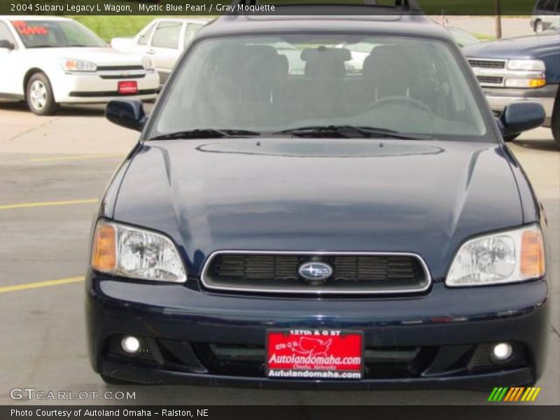 Mystic Blue Pearl / Gray Moquette 2004 Subaru Legacy L Wagon