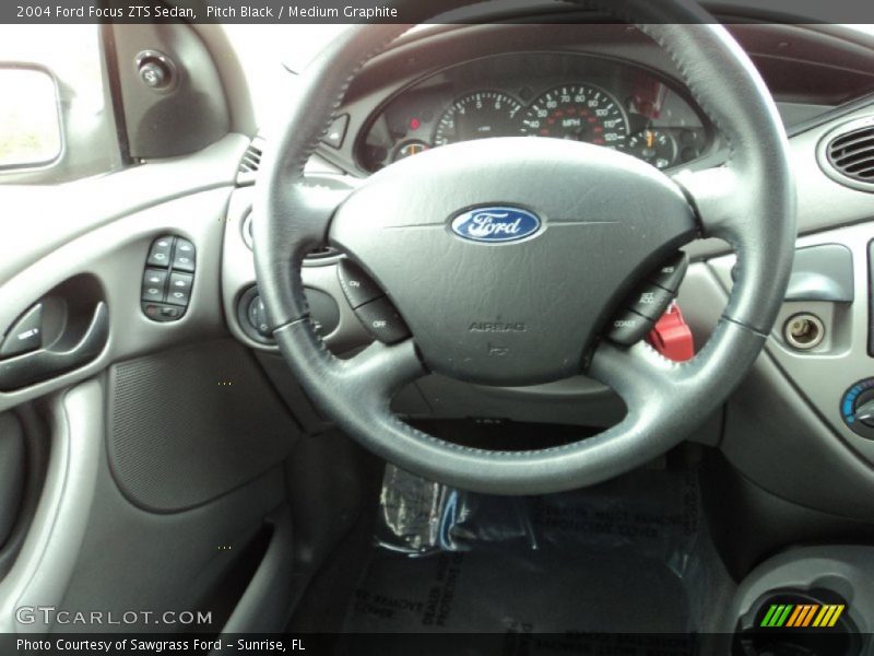 Pitch Black / Medium Graphite 2004 Ford Focus ZTS Sedan