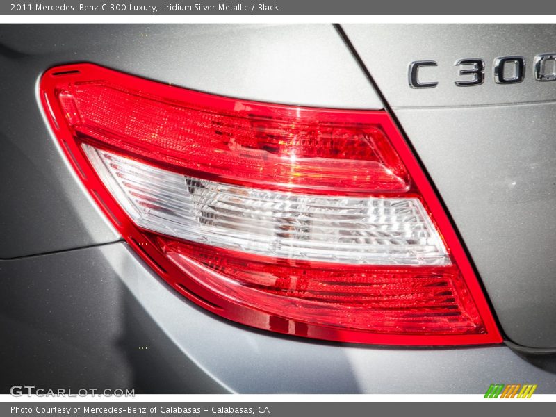 Iridium Silver Metallic / Black 2011 Mercedes-Benz C 300 Luxury