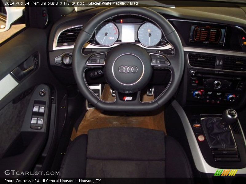 Glacier White Metallic / Black 2014 Audi S4 Premium plus 3.0 TFSI quattro