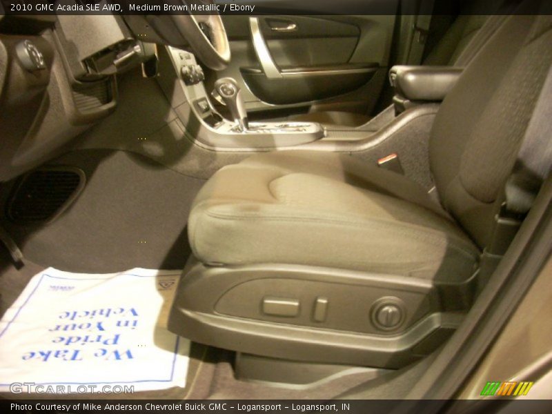 Medium Brown Metallic / Ebony 2010 GMC Acadia SLE AWD