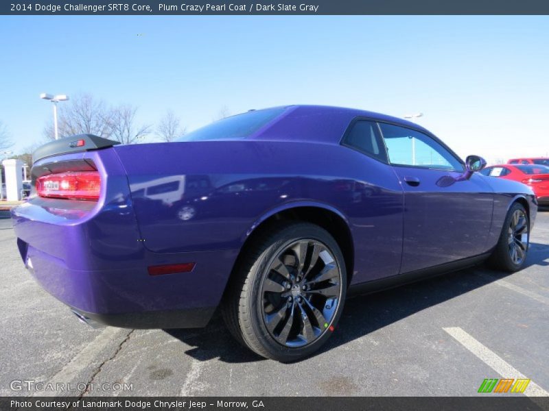 Plum Crazy Pearl Coat / Dark Slate Gray 2014 Dodge Challenger SRT8 Core