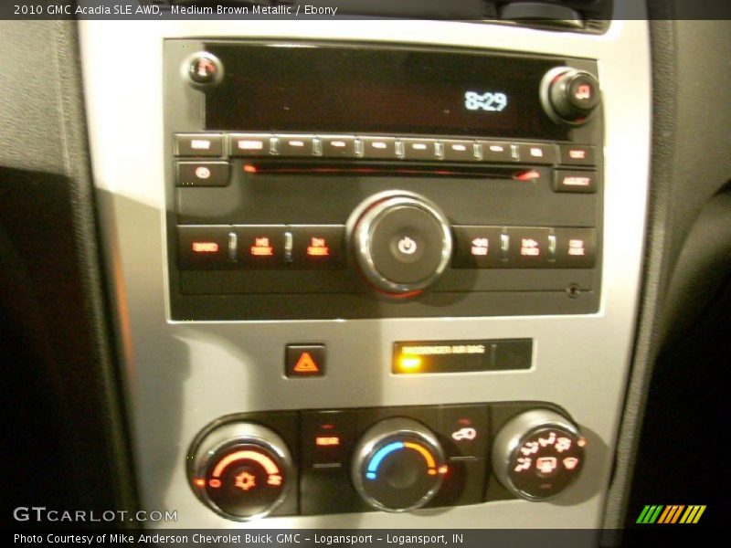 Medium Brown Metallic / Ebony 2010 GMC Acadia SLE AWD