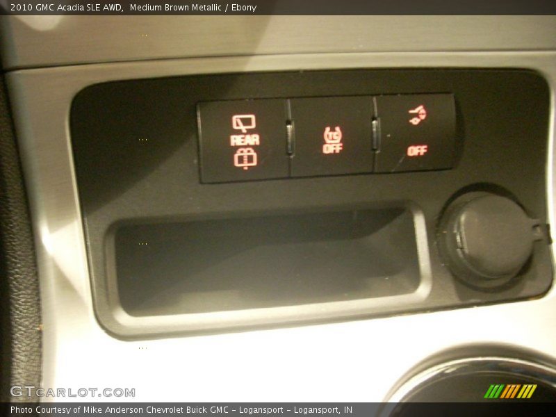 Medium Brown Metallic / Ebony 2010 GMC Acadia SLE AWD