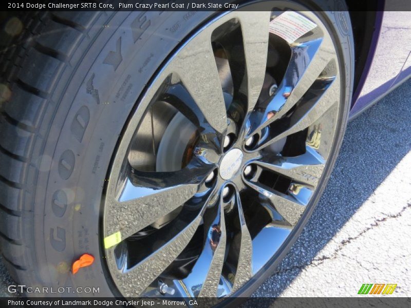 Plum Crazy Pearl Coat / Dark Slate Gray 2014 Dodge Challenger SRT8 Core