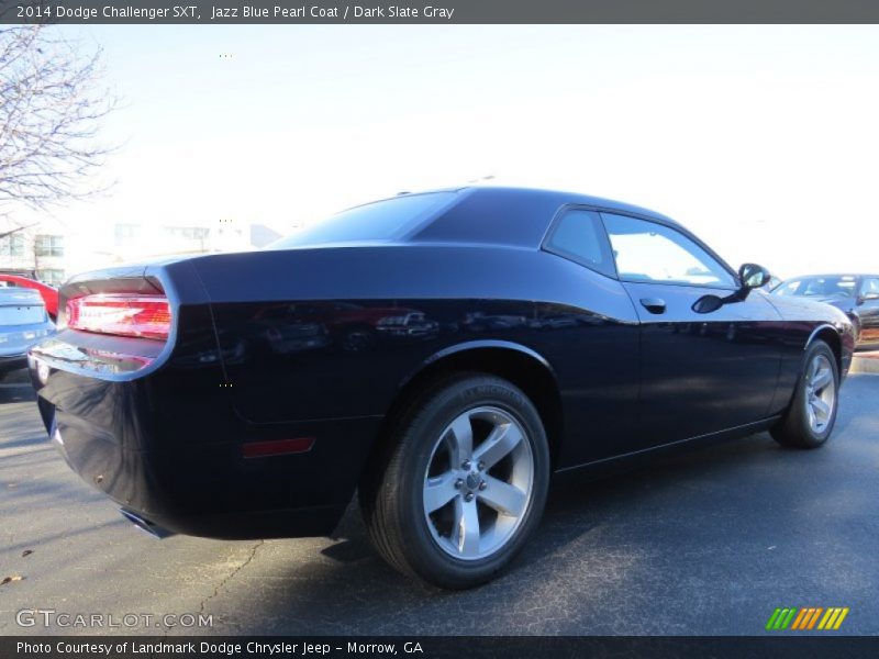 Jazz Blue Pearl Coat / Dark Slate Gray 2014 Dodge Challenger SXT