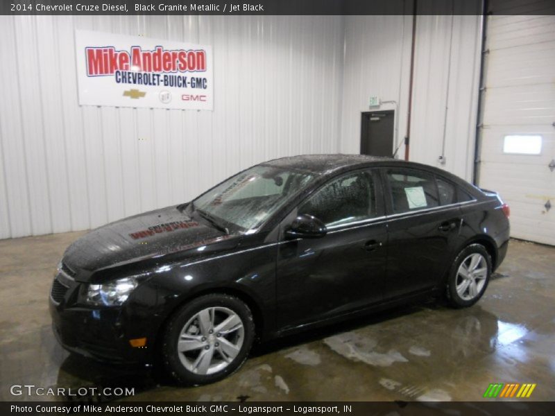 Black Granite Metallic / Jet Black 2014 Chevrolet Cruze Diesel