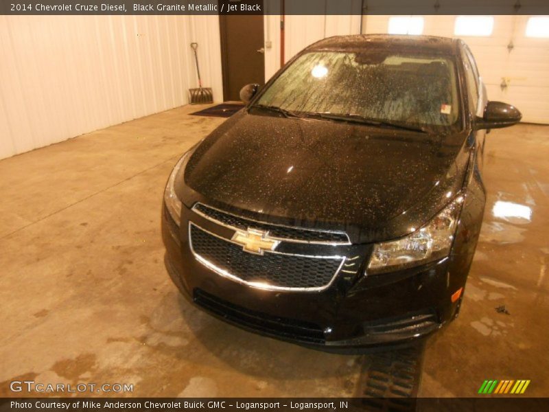 Black Granite Metallic / Jet Black 2014 Chevrolet Cruze Diesel