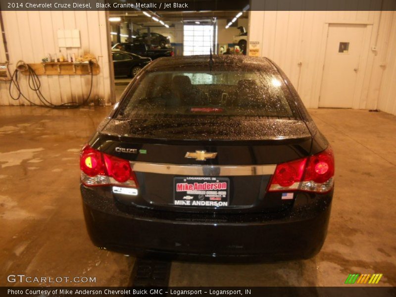 Black Granite Metallic / Jet Black 2014 Chevrolet Cruze Diesel