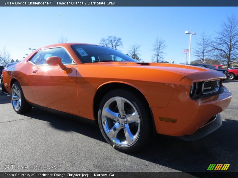 Front 3/4 View of 2014 Challenger R/T