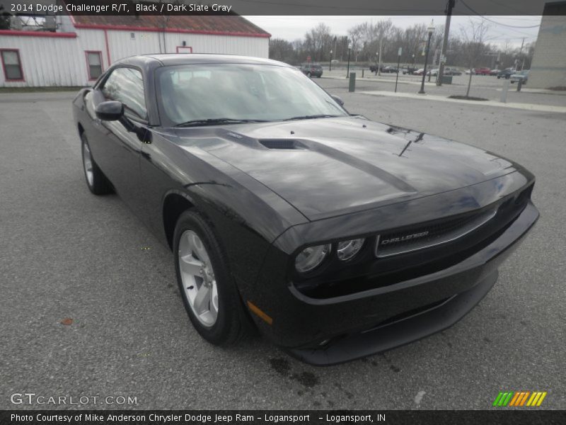 Black / Dark Slate Gray 2014 Dodge Challenger R/T