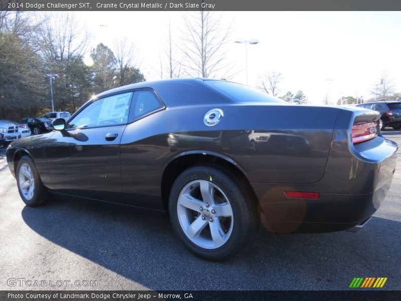 Granite Crystal Metallic / Dark Slate Gray 2014 Dodge Challenger SXT
