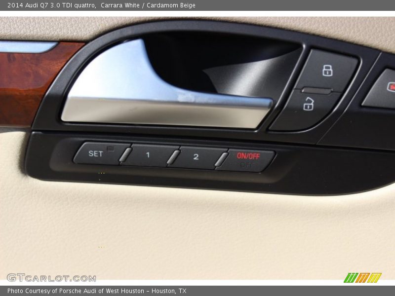 Carrara White / Cardamom Beige 2014 Audi Q7 3.0 TDI quattro