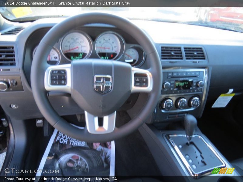 Granite Crystal Metallic / Dark Slate Gray 2014 Dodge Challenger SXT