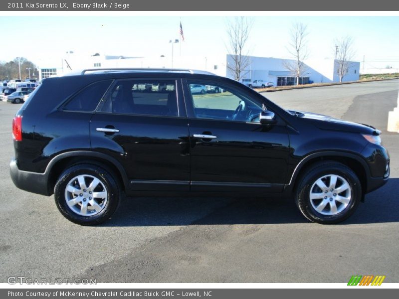 Ebony Black / Beige 2011 Kia Sorento LX