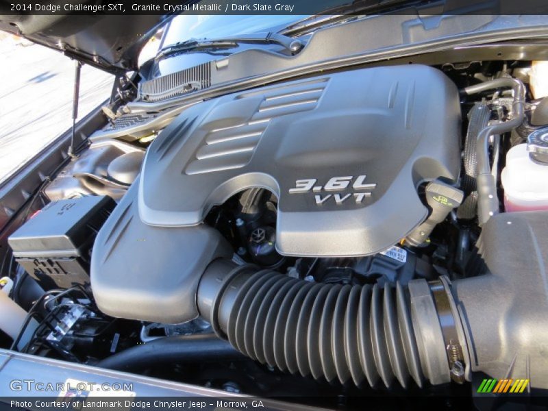 Granite Crystal Metallic / Dark Slate Gray 2014 Dodge Challenger SXT