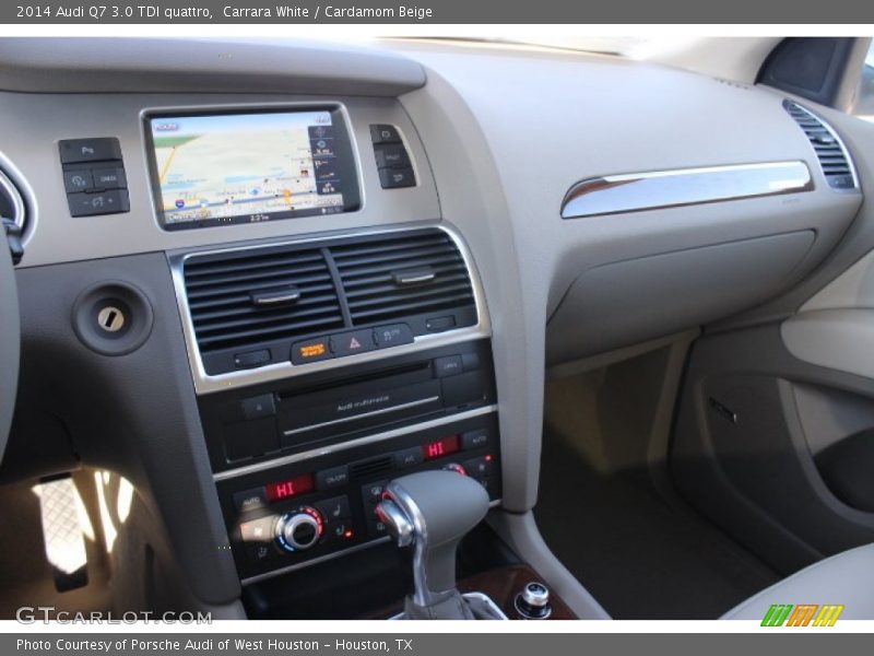 Carrara White / Cardamom Beige 2014 Audi Q7 3.0 TDI quattro