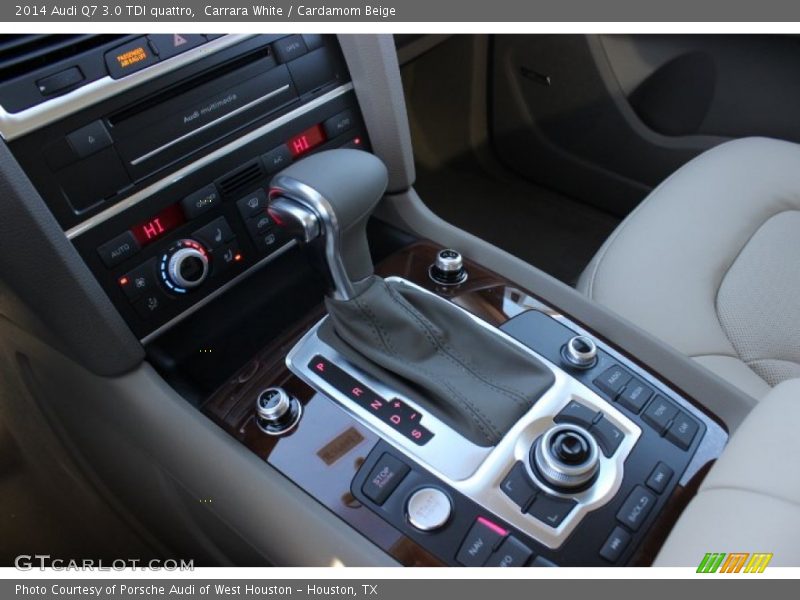 Carrara White / Cardamom Beige 2014 Audi Q7 3.0 TDI quattro